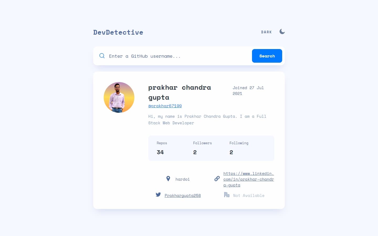 Git Repo-Finder